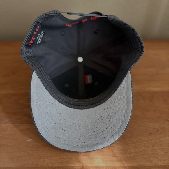 Eldora Logo Colorado Ski Resort Dark Gray & Red Adjustable Baseball Cap - Picture 12 of 13